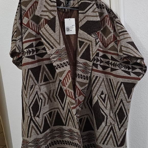 Aztec kimono style coat - Picture 8 of 10